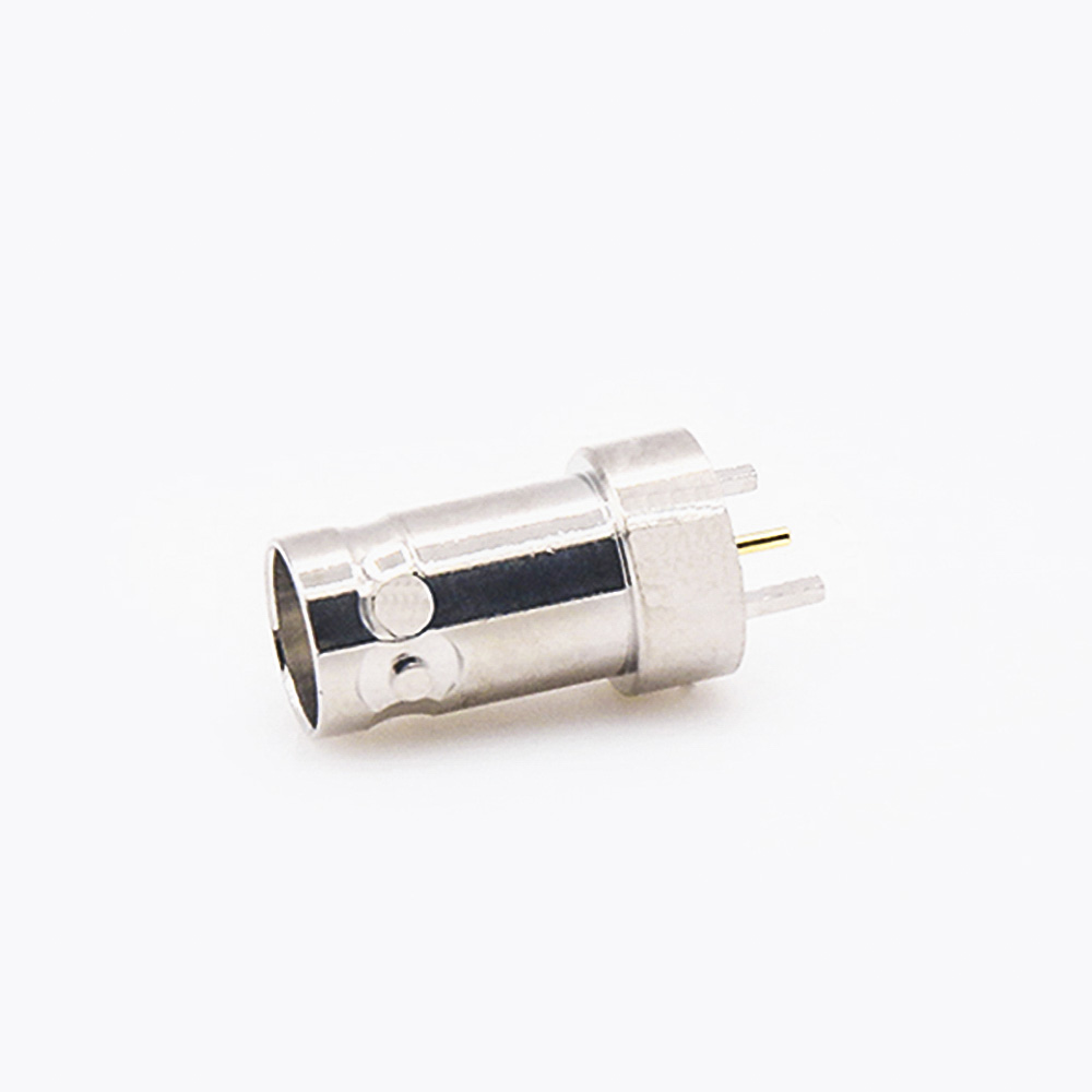 BNC直排連接器母頭PCB安裝板卡板