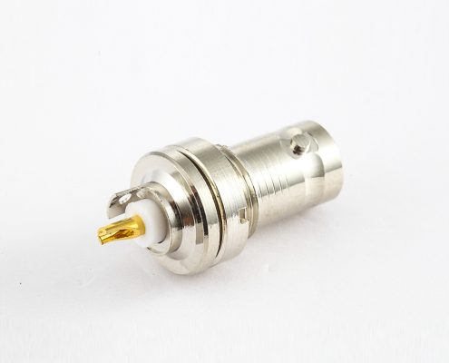 BNC連接器 50Ω母頭直式螺母安裝式座子