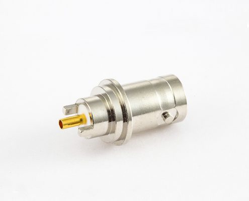 BNC 50歐姆母頭直式PCB板焊接的座子