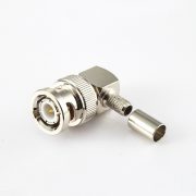 BNC 公頭彎式壓接RG58/RG142電纜