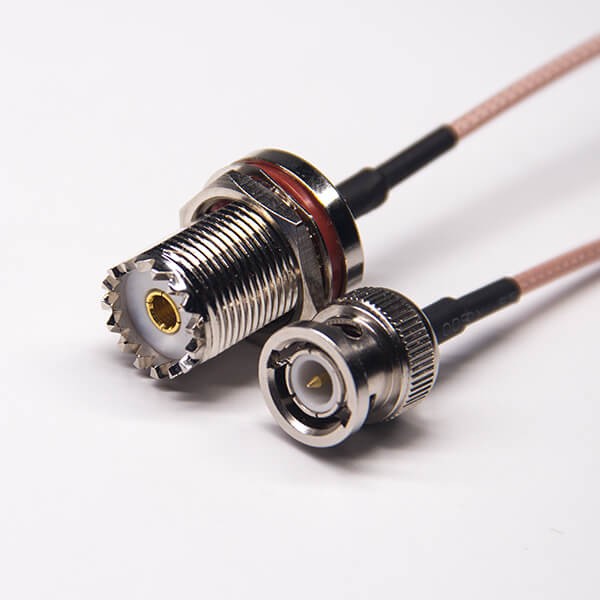 UHF連接器防水母頭組裝線纜接bnc直式公頭 UHF連接器防水母頭組裝線纜接bnc直式公頭